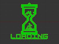 Loading clock earring. by Bankito