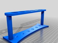 Test Tube Stand (Holds 6 Test Tubes) by ckimcorey