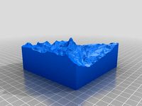 Matterhorn, 10km Collectible Mountain by Shapespeare