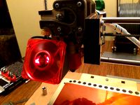 Printrbot Jr. V2 60mm side fan mount and duct by omniverse