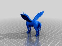 Flying Pegasus Unicorn by alexhalbi