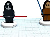 FlatMinis: Jedi & Sith by BroamChomsky