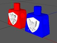 Lego Mini figures Roman Crests  by KySyth