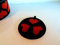 Bezier Heart Armulett by Smuk3D