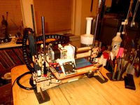 Cable chain brackets for Printrbot+ Classic by DonaldJ