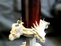 Four Dragons Candlestick by JuliaTruchsess