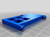 Door for minecraft figures by The3DPrintist
