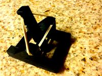 Print in Place Catapult by zackowen