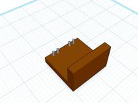 item rack for minecraft figures by The3DPrintist