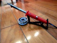 Stylish (?) and a little bit Startrekesque soldering iron holder by Kyoxilbuzz