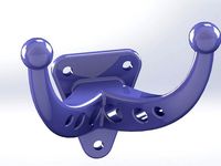 Coat Hanger- Dual Prong by GadgetGuru314