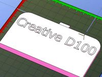 Creative d100 cover battery by sigy30