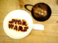 Coffee Stencil by faberdasher