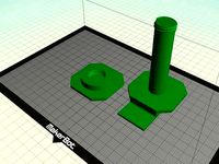 Makerbot 2x Spool Holder by MegaBots