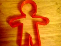 Gingerbread man cookie cutter by oevsegneev