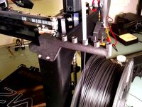 MakerGear M2 Filament Guide by aaron3d
