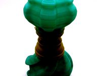 Victorian Hurricane Lamp by loubie