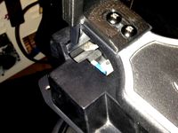 Bass drum pedal footstop for ION Rock Drummer by Theremin