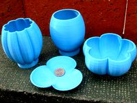 Epicycloidal Bowls Vases  by pmoews