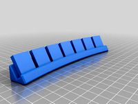 Scrabble letter holders (curved and straight) by Levi8than