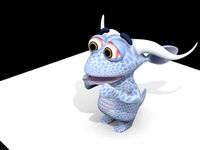 Timid little monster by chaitanyak