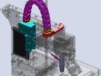 Printrbot Simple V2, Cable Management by iamjonlawrence