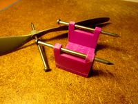 Quad copter prop balancer by jjwhite