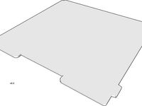 PCB Heatbed MK2a Plate (3 hole mounting) (DXF) by gineer