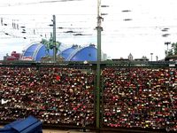 Love lock customizable with your initials by lichtbaendiger