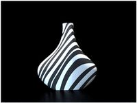Zebra Vase by Nextgen3D