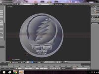 Stealie Pin by MokeWoters