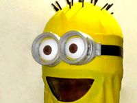 Full Size Minion Goggles for Halloween Costumes by projectsbyzac
