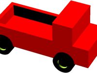 TransformingTrucks - OpenScad Parametric Object Toy Mockup by chanamonster