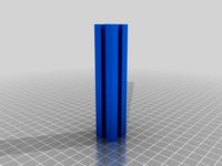 Fractional T-Slot (20x mm) OpenSCAD Library by facine