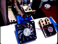 60mm Fan Adapter for Printrbot Simple by metaled