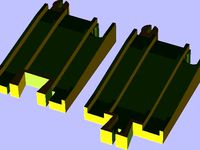 TOMY train track to Thomas trackmaster adapter by Levi8than
