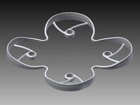 prop protectors for a HUBSAN H107 4X by robertl49