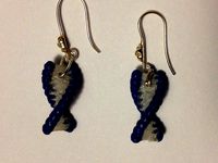 DNA earrings by Lewis1286