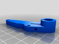 Dial gauge holder for Ultimaker, mod for 3/8 dia shaft by jonnyroy