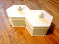 Stacking Hex Organizer System by Ultrablond