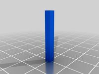 3mm by 3mm square shaft for water wheel by bwright33393