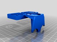 40mm Fan for 2x fillament / extruder cooler by Varthsis