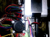 Soporte para ventilador de 3cm de la electronica (RAMPS 1.4) / Holder to fan of the electronic board by PATMURT