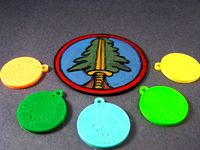 Bookhouse Boys Badge Keychain by dutchmogul