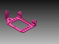 Prusa Eva extra long support for Ramps (2) by pinolere