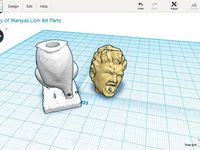 Marsyas Lion Interchangable Art Parts by met
