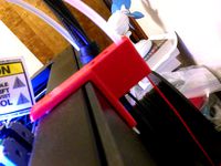 Replicator2 Filament Tube Guide and Feeder by pixelandprint