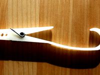 Boating handrail hanger peg by kowomike