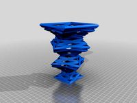 Funky Candle Holder [f3d-2] by furnetcha