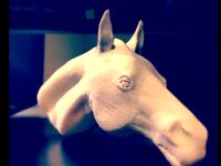 Horse Scultp WIP by conigrl